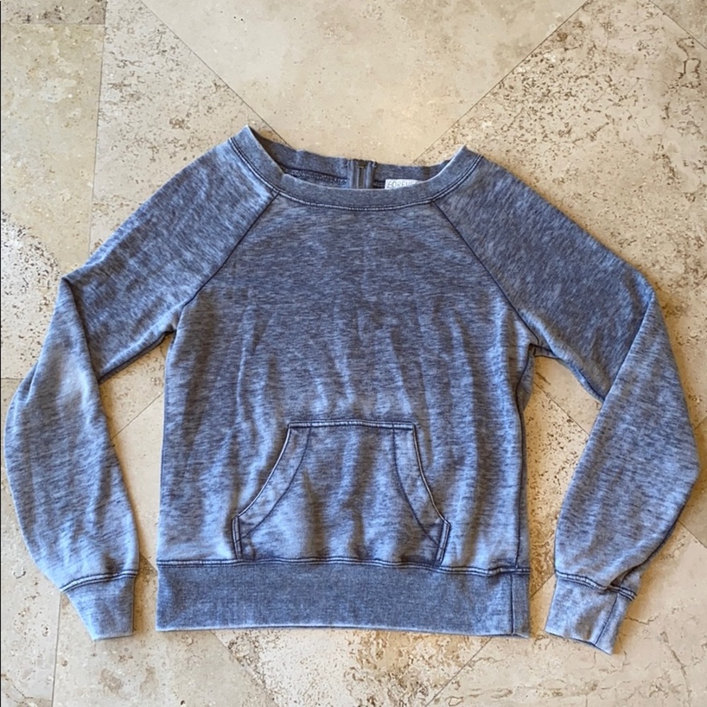 Forever 21 gray sweatshirt